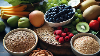 Alimentos fuente de fibra alimentaria