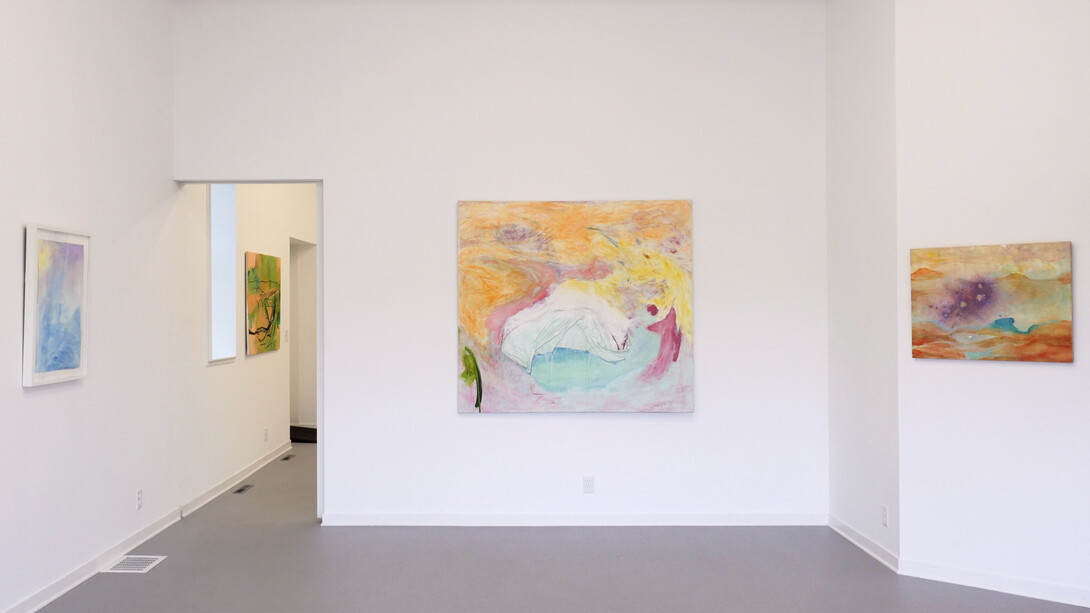 Mary Griffin, Strange Vista, exhibition view. Courtesy of the artist and Dreamsong Gallery
