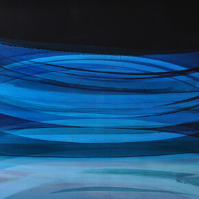 Shawn Snow, Vortices, 2010, oil and alykd on canvas, 60 x 48 inches