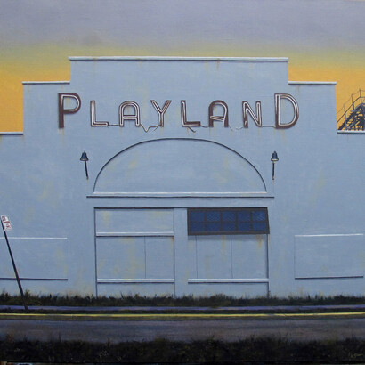 James Torlakson, Playland: rockaway (detail), 2022. Courtesy of Andra Norris Art Gallery