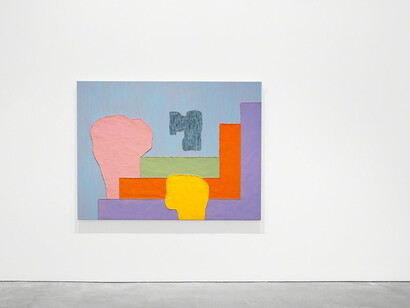 Jonathan Lasker. Courtesy of Galerie Thomas Schulte