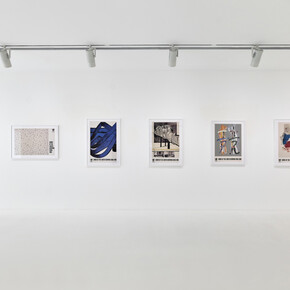 Various artists, The art of the Olympics, exhibition view. Courtesy of Gagosian Gallery 