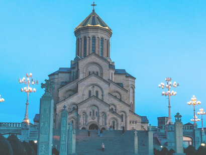 Tbilisi St. Trinity Cathedral, Tbilisi, Georgia