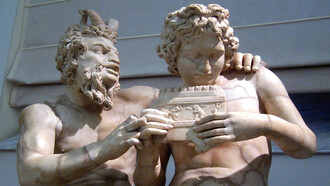 Pan e Dafne, Collezione Farnese, Museo Archeologico di Napoli