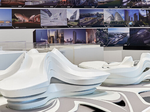 Zaha Hadid. Courtesy of MUAC