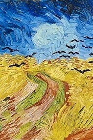 *Champ de blé aux corbeaux*, peinture à l'huile réalisée par le peintre Vincent van Gogh en juillet 1890