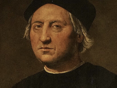 Ridolfo Ghirlandaio, Portrait de Christophe Colomb