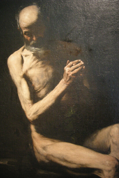 Jusepe de Rebera detto lo Spagnoletto, Santo Eremita, 1650 circa
