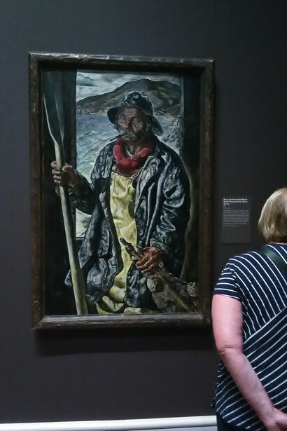 Crowd Shot, 'Flesh', Ivan Albright, @ The Art Institute Chicago