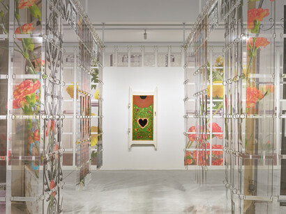 Elif Saydam, Hospitality, exhibition view, Audain Gallery, Simon Fraser University, Vancouver, 2024. Courtesy of  The MIT List Visual Arts Center