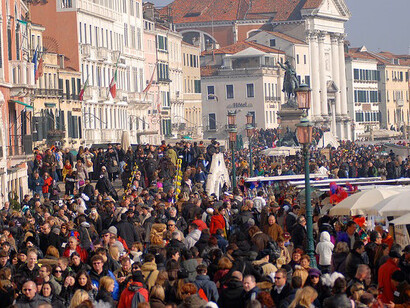 Massa turistica a Venezia
