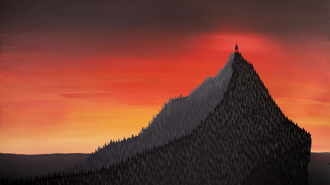Dark shadows. Courtesy of CMay Gallery