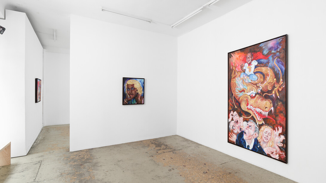 Ibrahim Meïté Sikely, Je deviendrai ce que j’aurais dû être, exhibition view. Courtesy of Anne Barrault Gallery. Photo by Aurélien Mole