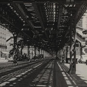 Arnold Eagle, Under the third Avenue EL, North of 27th St., New York, 1939. Courtesy of VMFA