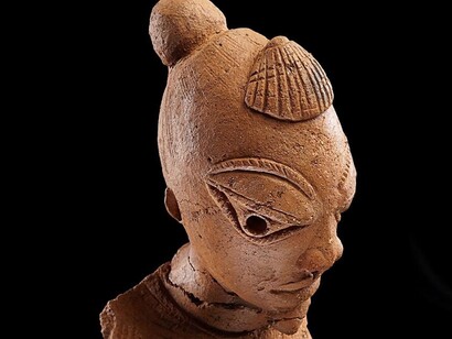 Nok terracotta head 