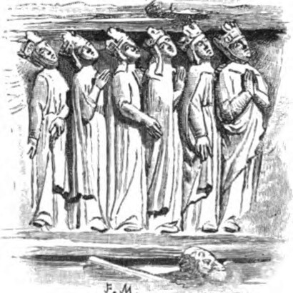 La tradition juive attend l'avènement du Messie, qui restaurera Israël et apportera la paix mondiale.
Gravure de l’ouvrage de Camille Flammarion « La Fin du monde », Première partie, Chapitre VI