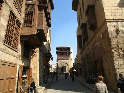 Egipto. Calles del centro de El Cairo