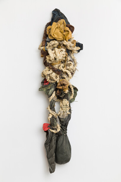 Carmen Argote, Jackets from mom / Domestic familial, 2022. Courtesy of Silverlens