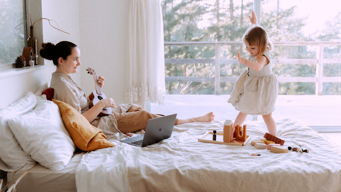 La vita come madre e musicista può essere complessa da gestire
