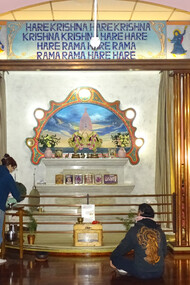 Templo Hare Krishna en la plaza Real de Barcelona