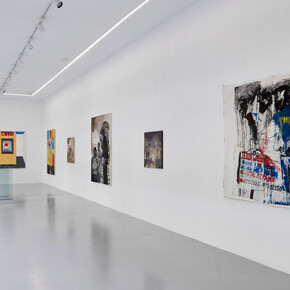 African Character installation view