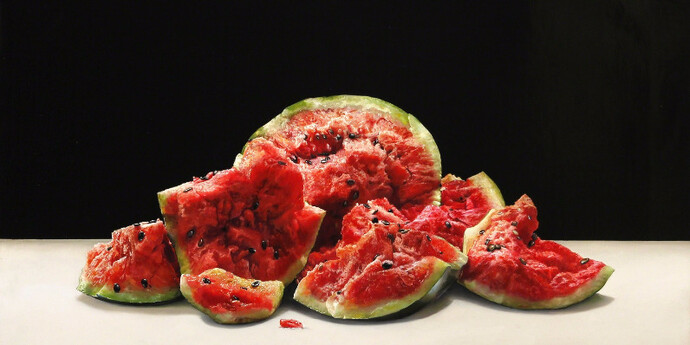 Oil & Water, Exhibition view. Courtesy of Gallery 901