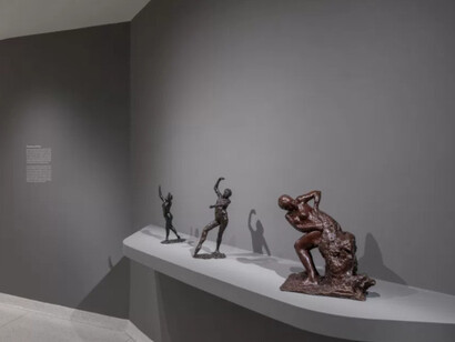 Thannhauser Collection, Exhibition view. Courtesy of Guggenheim Museum