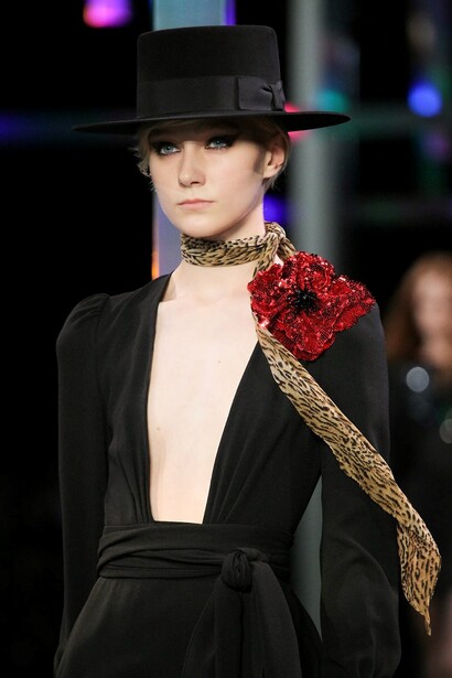 Yves Saint Laurent. Diseño de la última colección