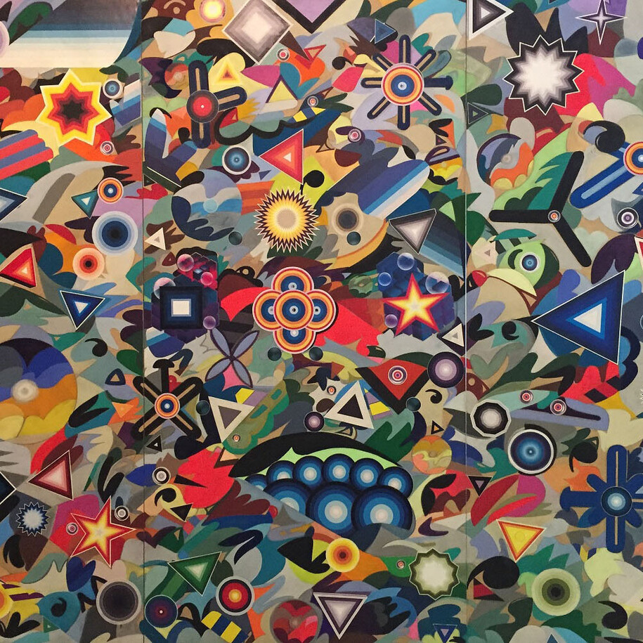 David Gaither, Axiom, The Maximal Composition, #2 - Maximal Origami - Copy. Courtesy of 511 Gallery 