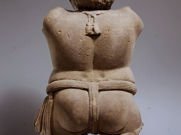 Yaksha sculpture, Madhya Pradesh, India. Collection of the Metropolitan Museum of Art, New York, USA