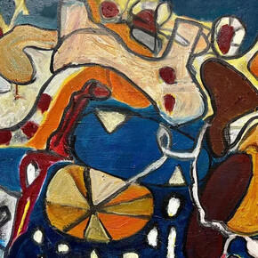 Debra Samdperil, A piece of pie (detail), 2026. Courtesy of Kingston Gallery
