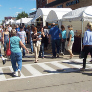 The Funky Ferndale Art Fair, past edition. Courtesy of The Funky Ferndale Art Fair