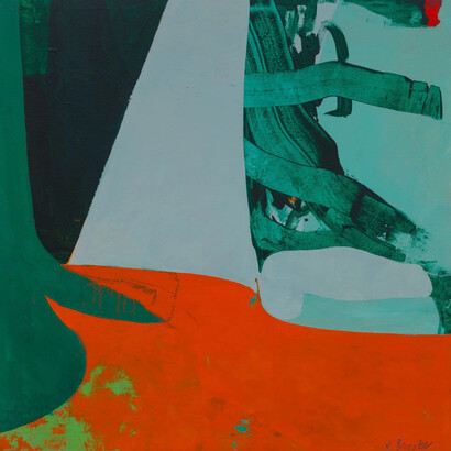 James Brooks, Jorah, 1976. Courtesy of Van Doren Waxter Gallery
