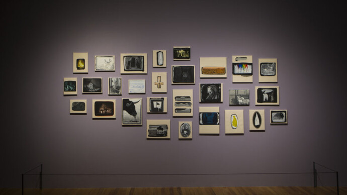 The lure of the dark. Courtesy of MASS MoCA