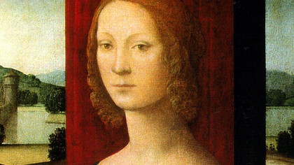 "La dama dei gelsomini" di Lorenzo di Credi, presunto ritratto di Caterina Sforza