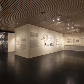 The master's touch on the heartstrings, exhibition view. Courtesy of the Tsinghua University Art Museum