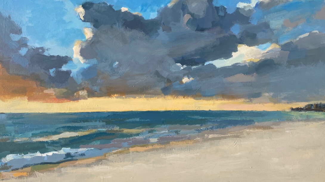 Mary Parkman-Surging Clouds-Thomas Deans Fine Art