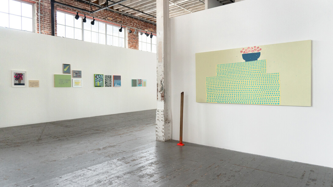 Tucker Nichols, Mostly everything, exhibition view. Courtesy of Gallery 16