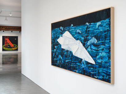 Angel Otero, That first rain in May, exhibition view. Courtesy Hauser & Wirth Gallery