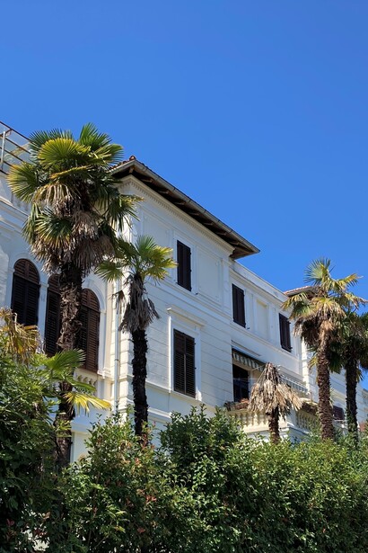 Ville fin de siècle, Abbazia, Croazia, foto di Flavius Roversi