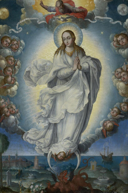 Fray Alonso López de Herrera, Virgin of the Immaculate Conception, 1640. Courtesy of Blanton Museum