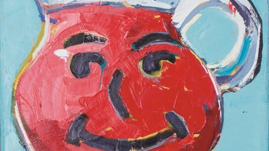 Kool-Aid Cherry
12” x 12” 
oil on canvas
