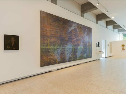 Installation View, re: collections, Six Decades at the Rose Art Museum, Rose Art Museum, Brandeis University, Julia Featheringill Photography