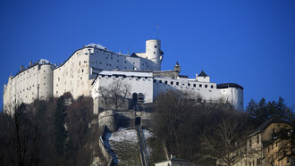 La imponente Fortaleza de Hohensalzburgo