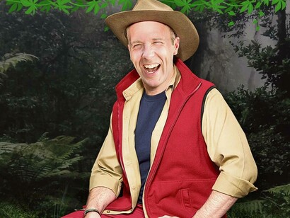 Former Conservative health secretary Matt Hancock in his jungle attire in the reality tv show "I'm a celebrity...get me out of here"
