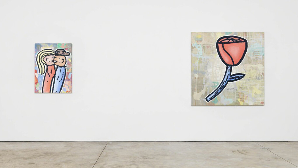 Donald Baechler, Exhibition view. Courtesy of Cheim & Read 