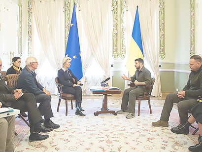 The President of Ukraine is scheduled to meet with the President of the European Commission and the High Representative of the EU for Foreign Affairs and Security Policy, 2022