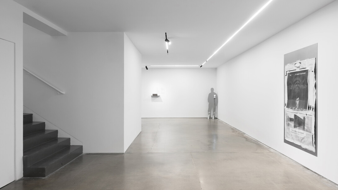 Ilê Sartuzi, To vanish, vista de exhibición. Cortesía de Pedro Cera