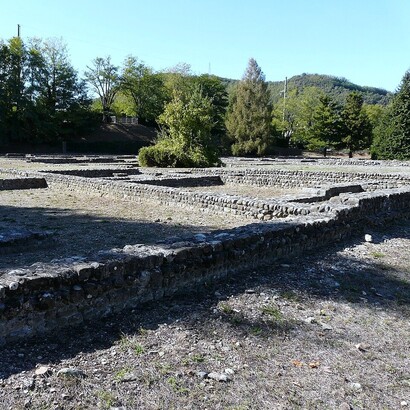 Libarna (Serravalle Scrivia), area archeologica e rinvenimenti città romana, Piemonte, Italia