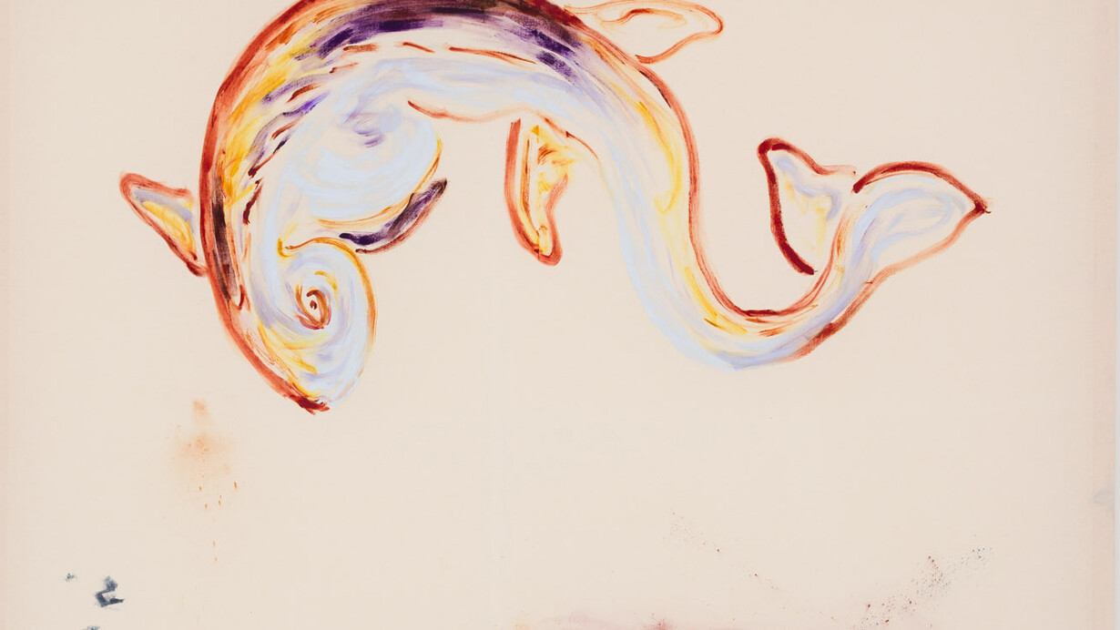 Anna Zacharoff, Lady In Whatever, 2014, oil and pigment on canvas, 165 x 155 cm, 65 x 61 1/8 ins, Courtesy Vilma Gold, London